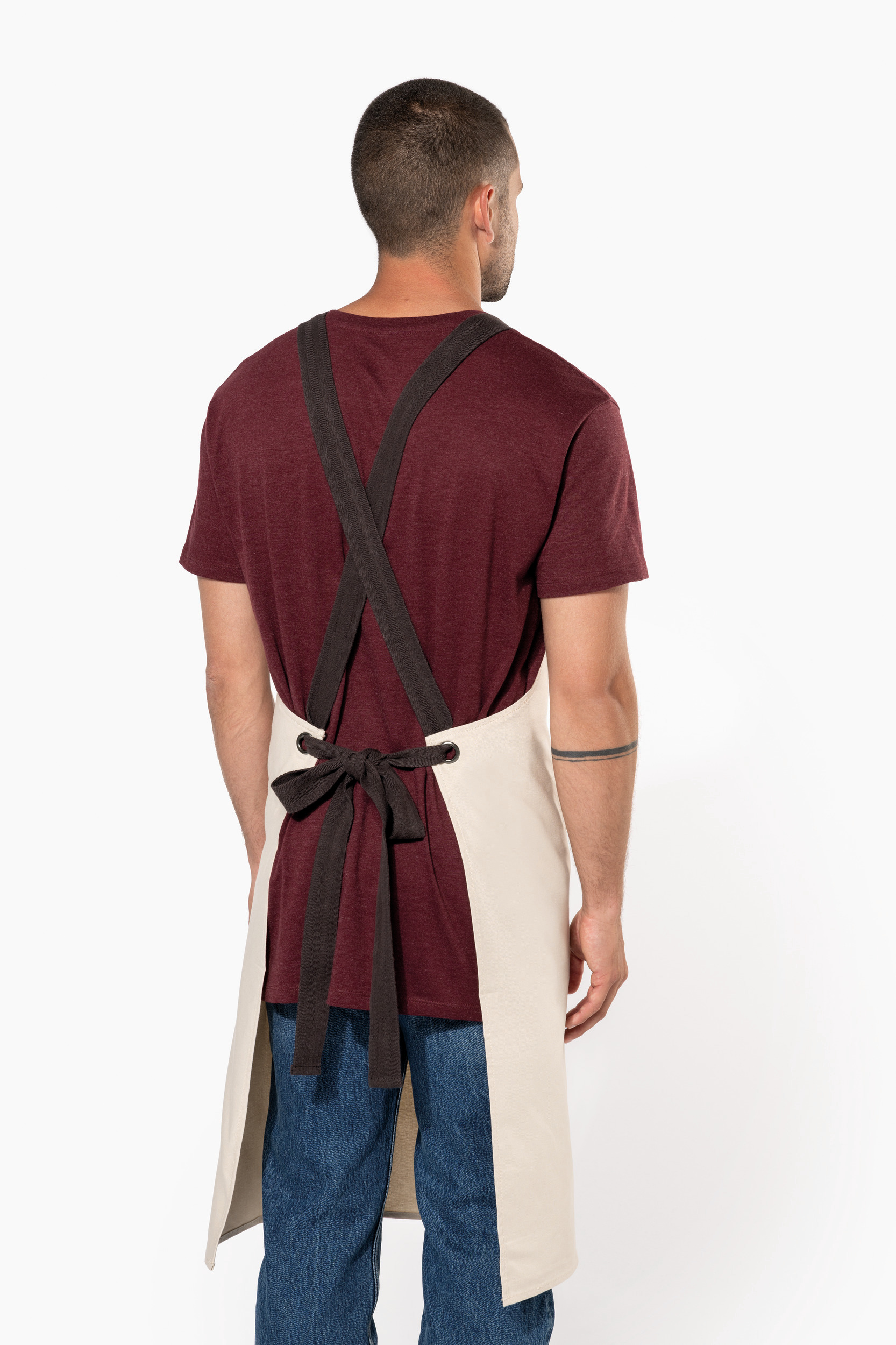 Tablier coton bio (vue 1)
