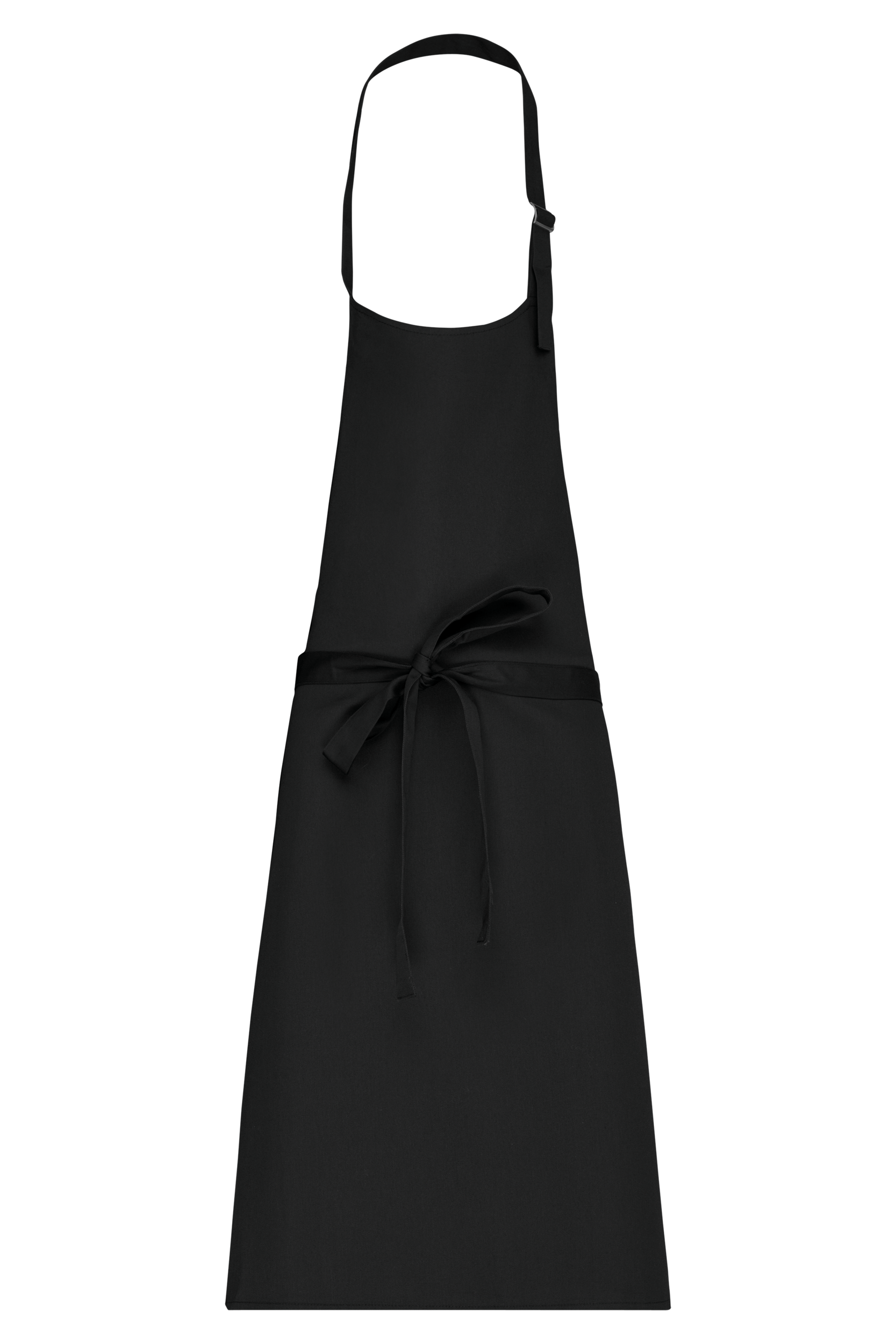 Tablier polycoton sans poche (coloris noir)