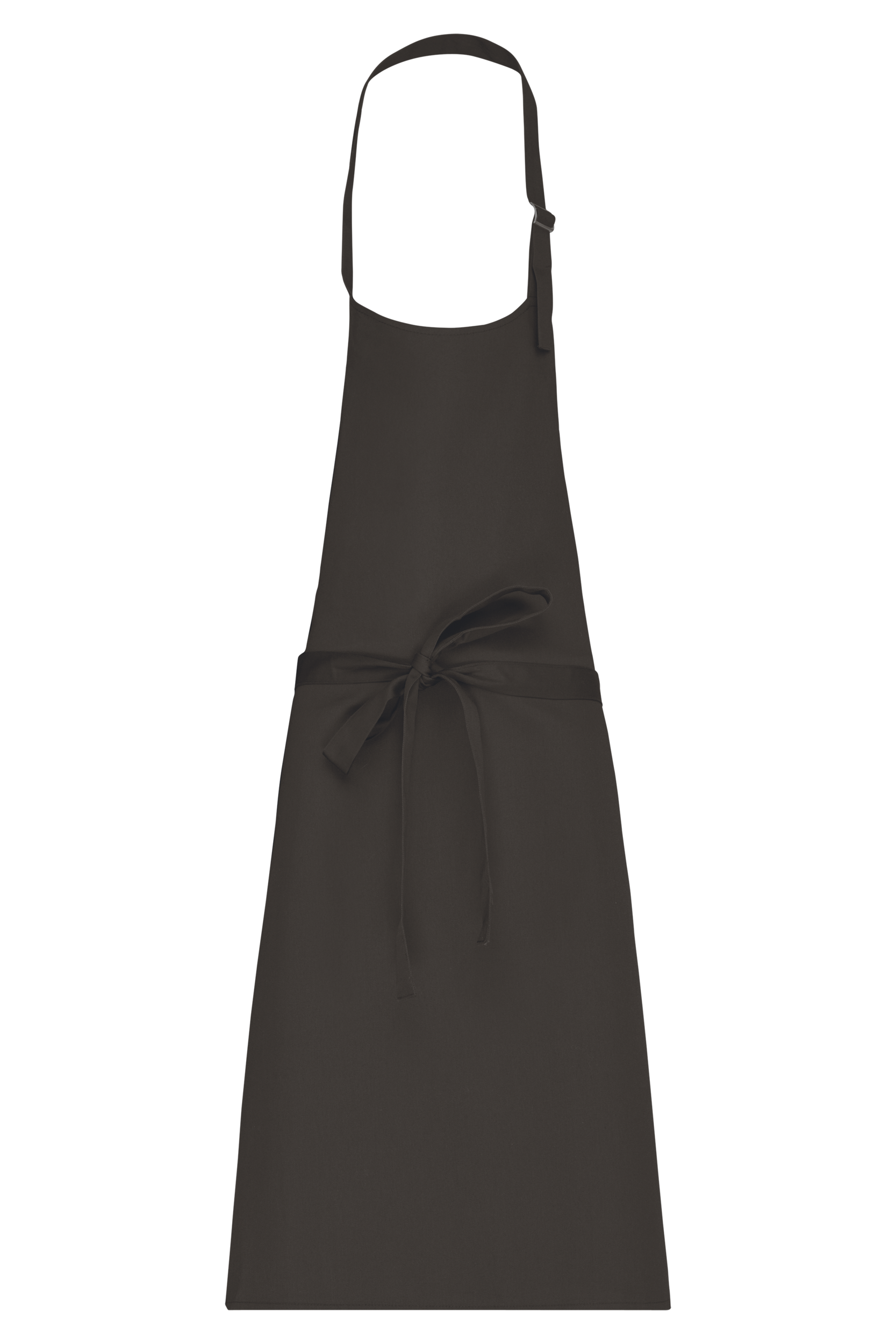 Tablier polycoton sans poche (coloris gris foncé)