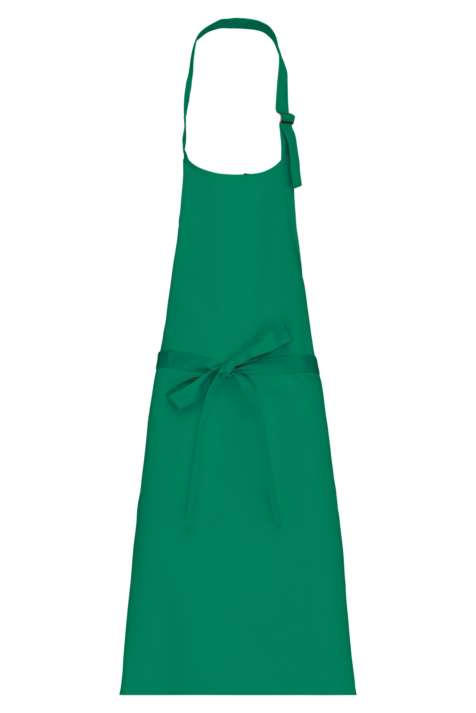 Tablier polycoton sans poche (coloris vert kelly)