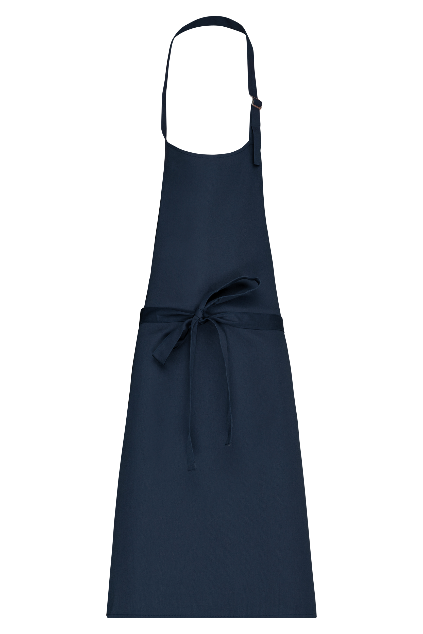 Tablier polycoton sans poche (coloris marine)