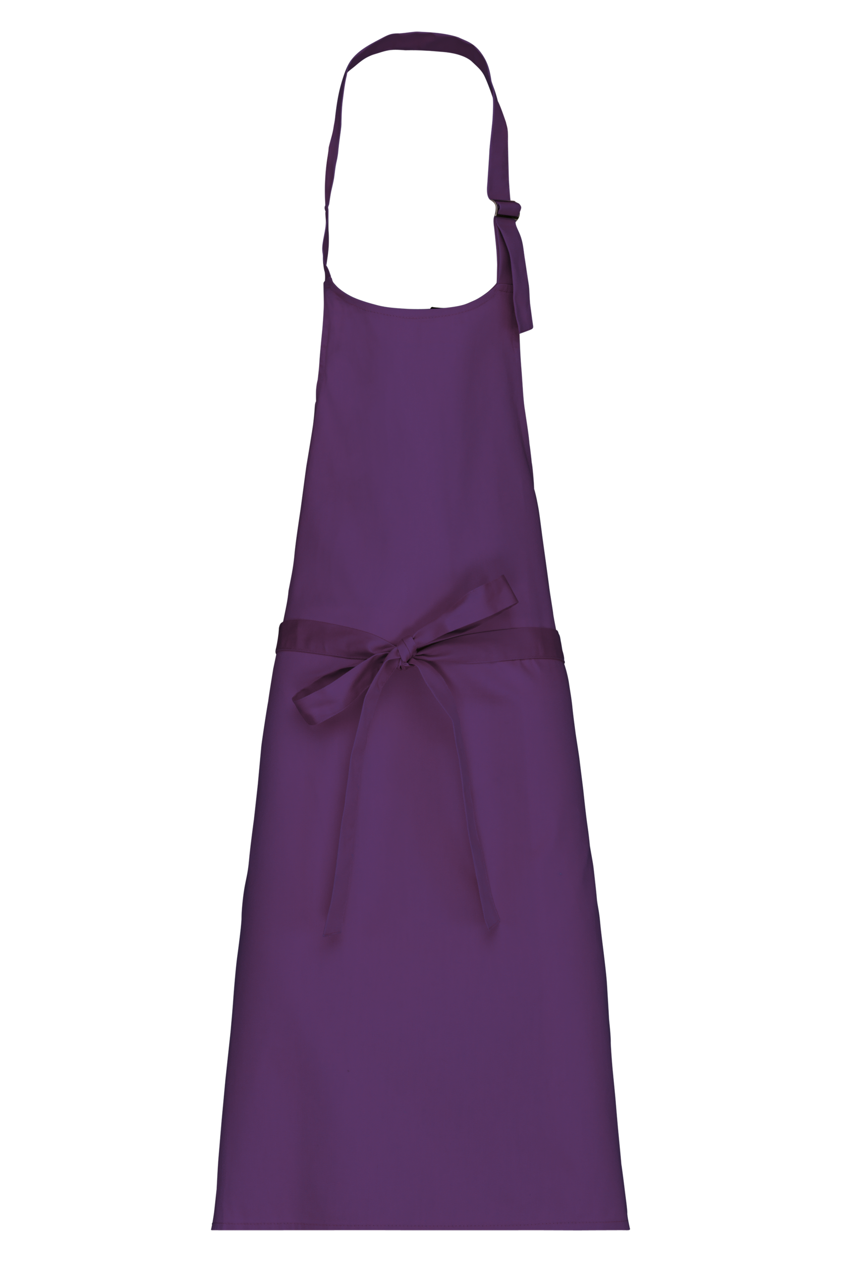Tablier polycoton sans poche (coloris violet)