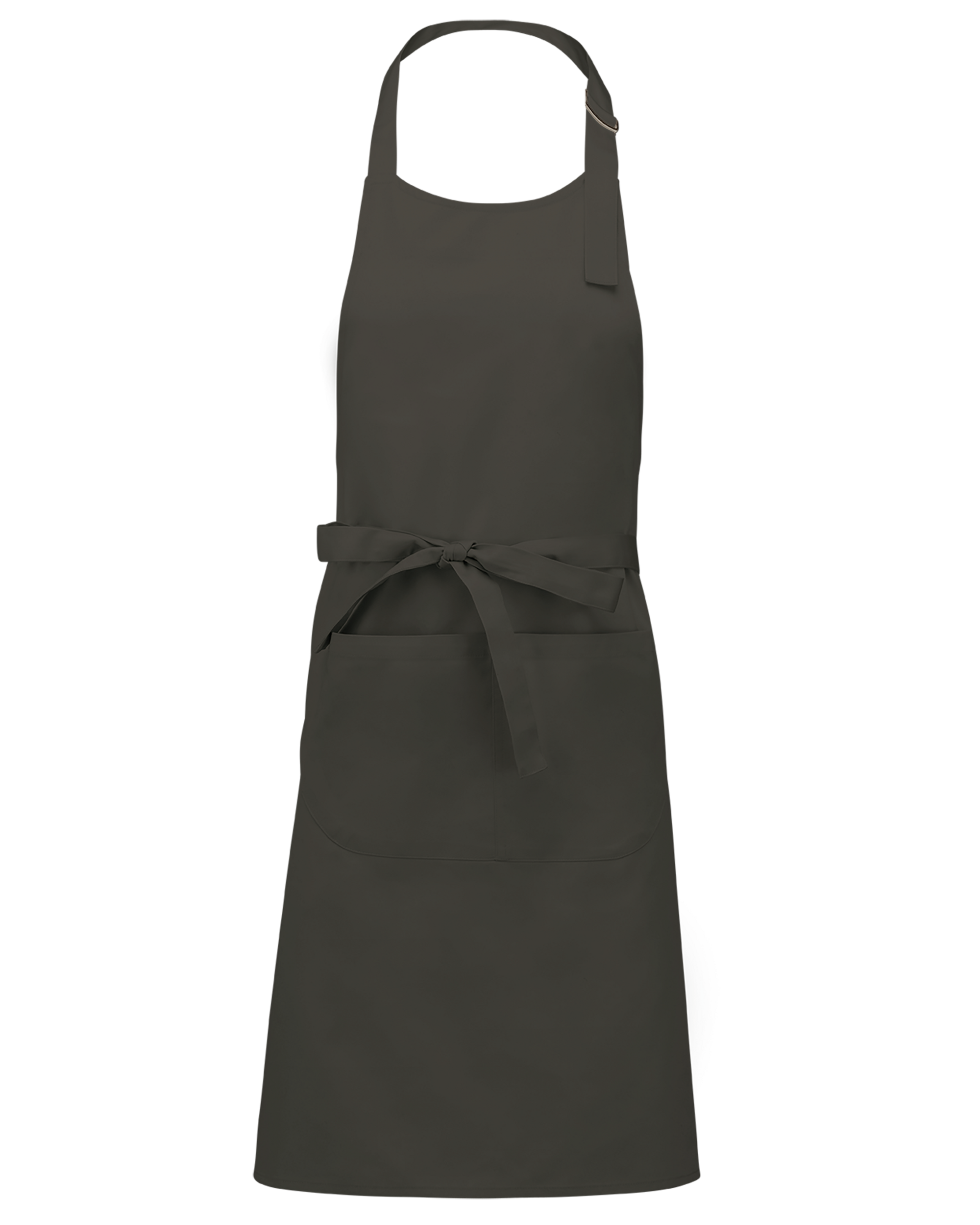 Tablier polycoton avec poche (coloris vert olive)