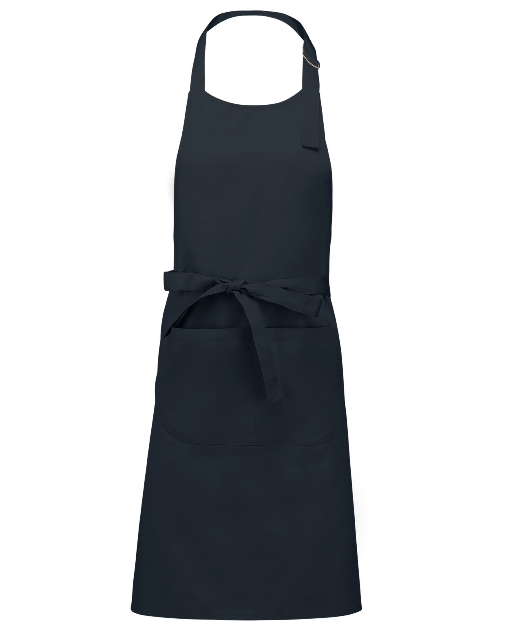 Tablier polycoton avec poche (coloris marine)