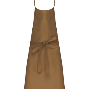 Tablier coton sans poche (coloris camel)