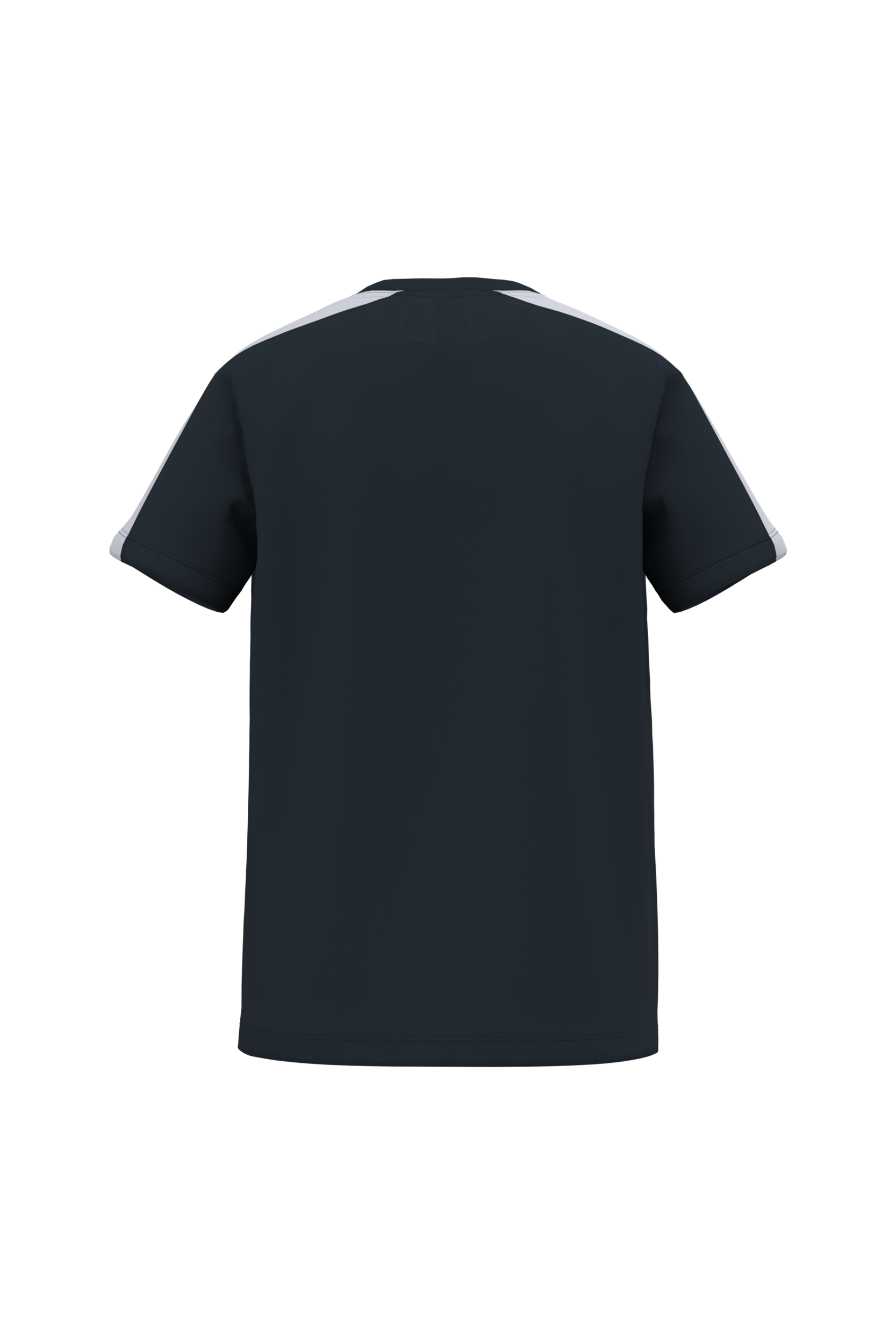 T-shirt teamwear bicolore enfant - TTPA4056 - Marine / Blanc - dos