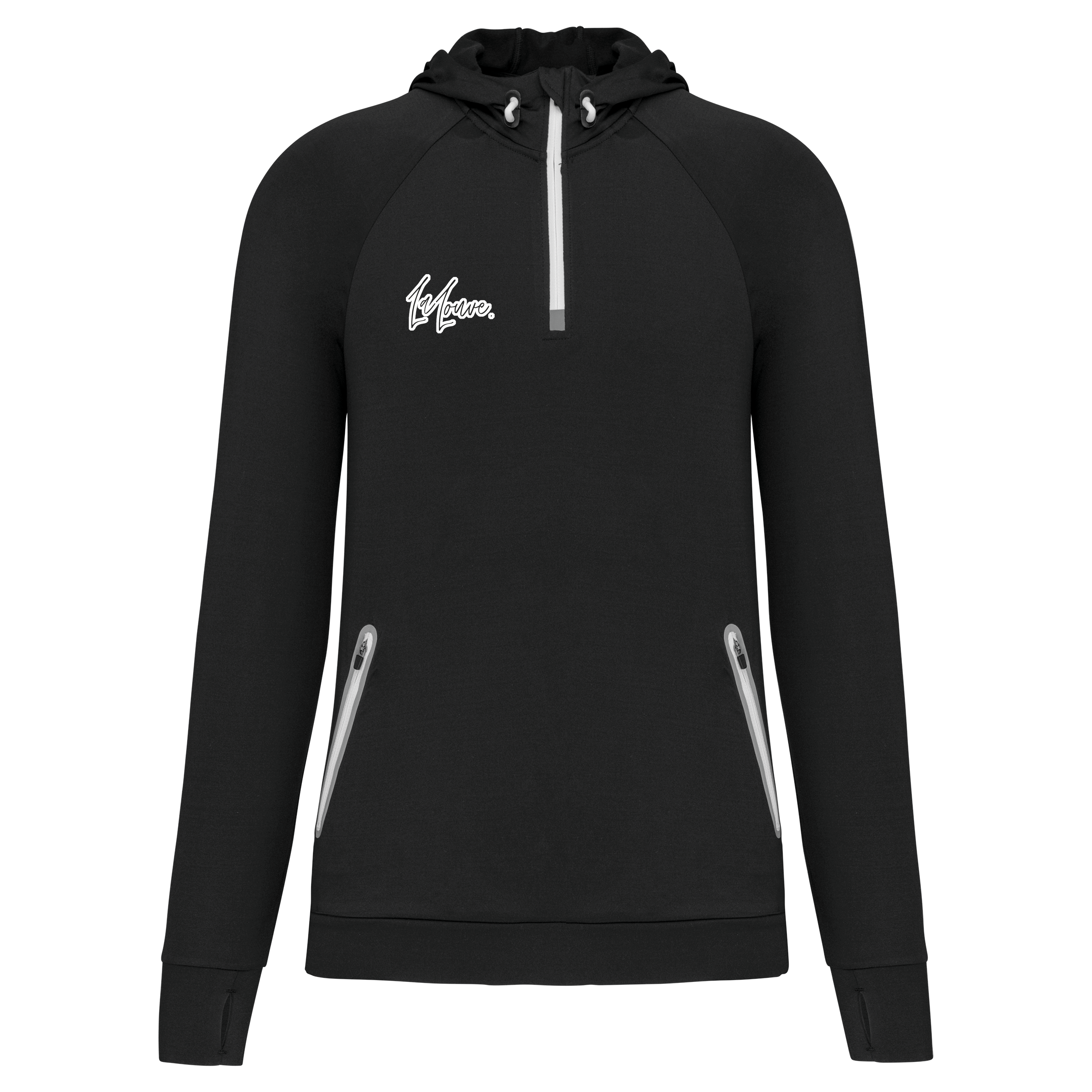 Sweat-shirt à capuche 1/4 zip sport unisexe TT-PA360 – Image 14