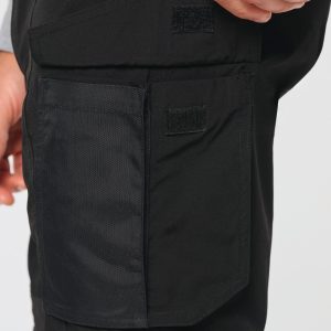 Pantalon de travail léger recyclé stretch multipoches unisexe (vue 2)