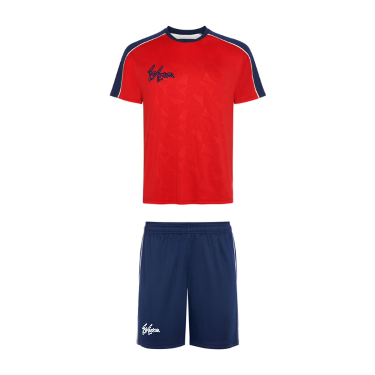 Ensemble de sport t-shirt et short manches courtes unisexe - RLCJ0325 – Image 2