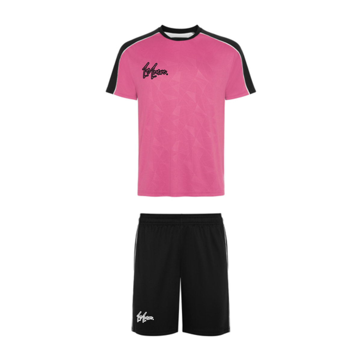 Ensemble de sport t-shirt et short manches courtes unisexe - RLCJ0325 – Image 3