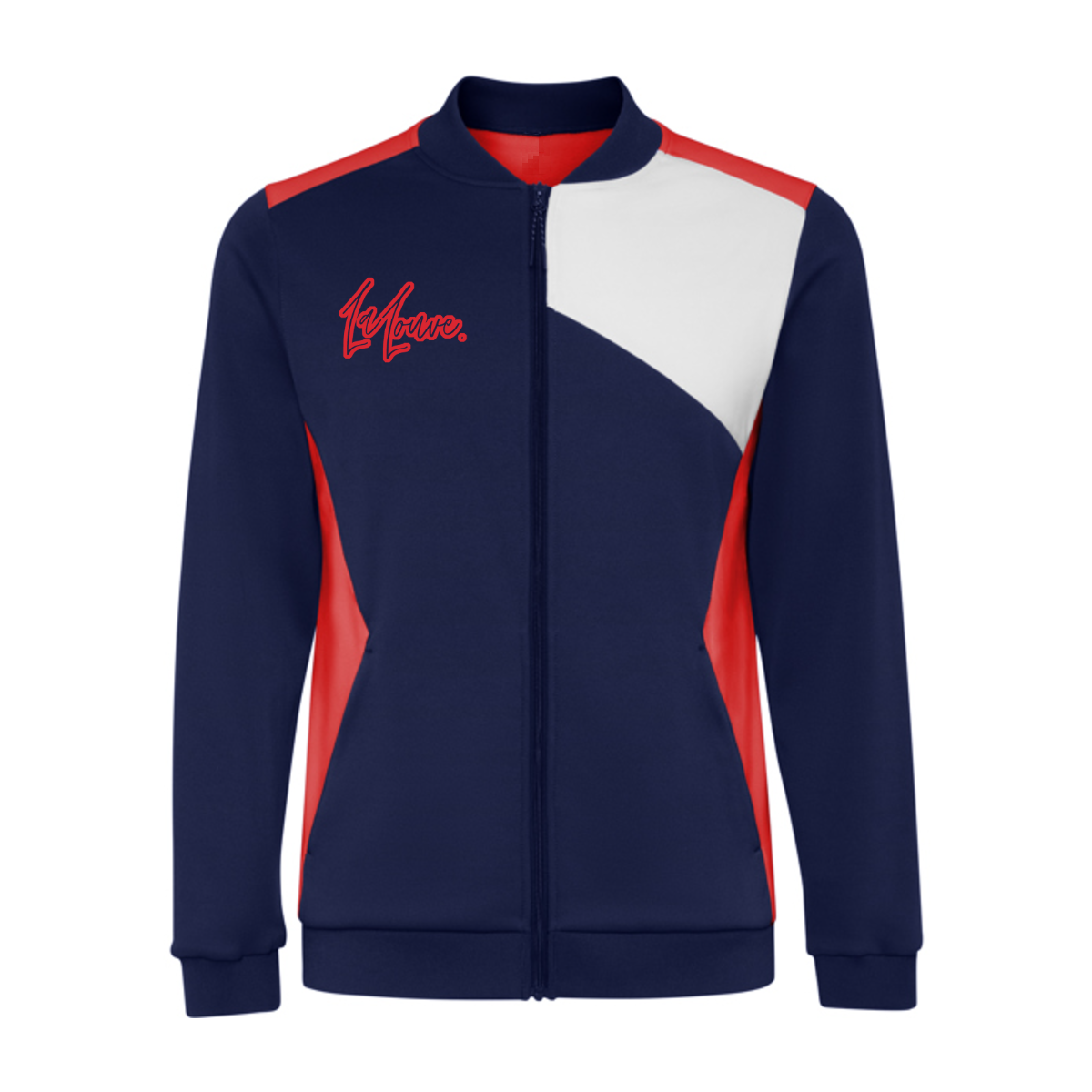 Veste de sport zippée avec empiècement brodable unisexe - RLSU0340 – Image 2