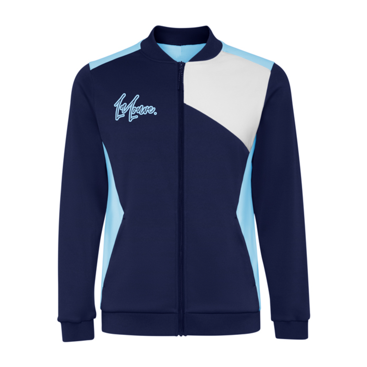 Veste de sport zippée avec empiècement brodable unisexe - RLSU0340 – Image 4