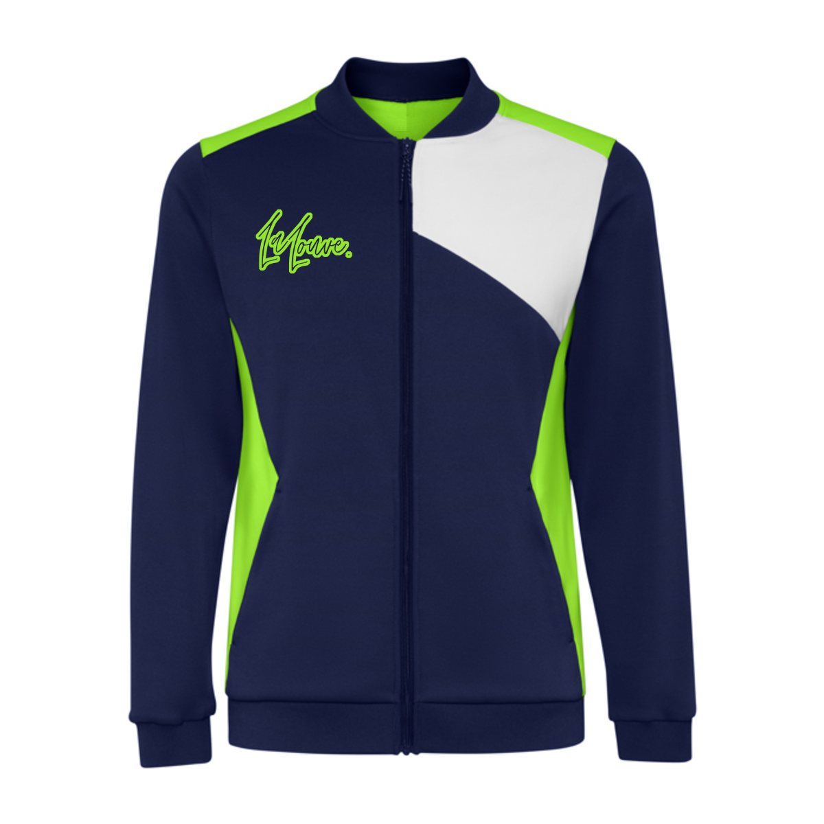Veste de sport zippée avec empiècement brodable unisexe - RLSU0340 – Image 5