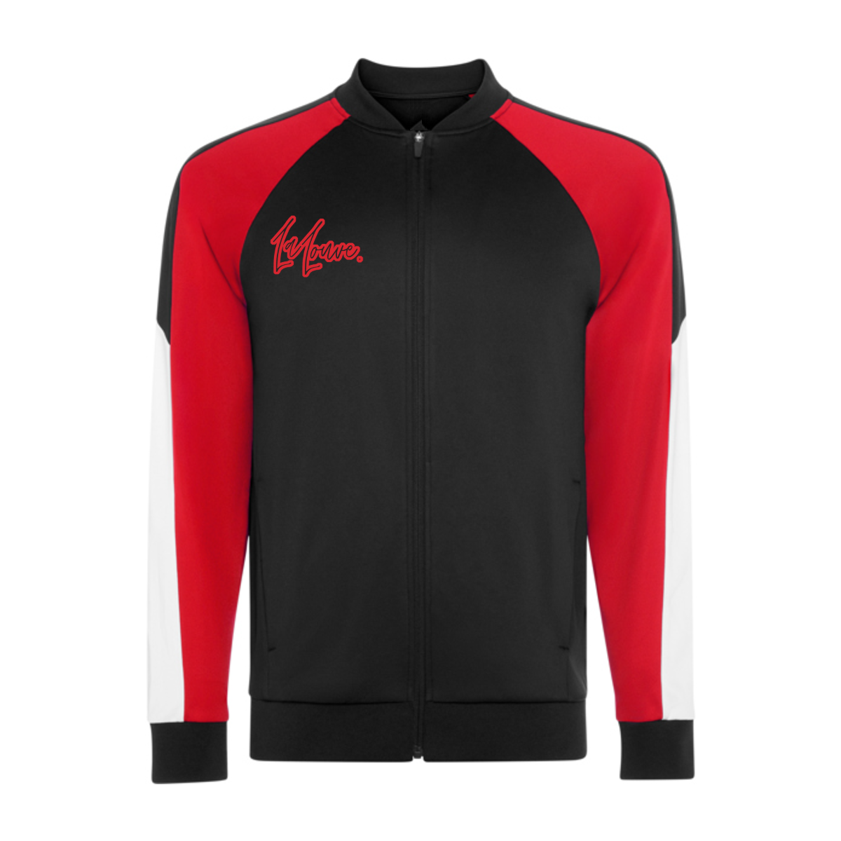 Veste de sport bicolore manches raglan unisexe - RLCQ0435 – Image 3