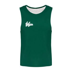Chasuble réversible en filet multisport Vert Foncé / Blanc TTPA042-48 - La Louve Store