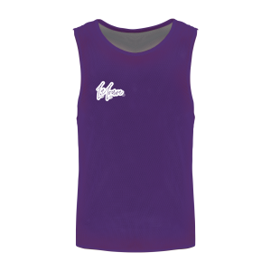 Chasuble réversible en filet multisport Violet / Gris TTPA042-48 - La Louve Store